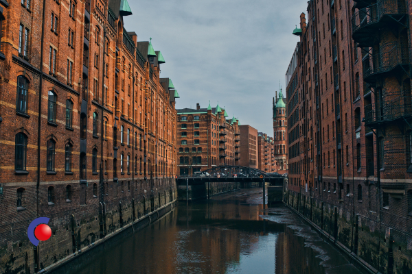 Groepsbezoek aan Speicherstadt in Hamburg 